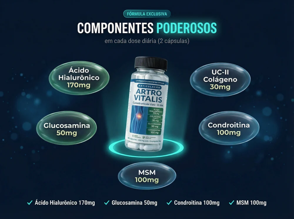 Embalagem do Artrovitalis