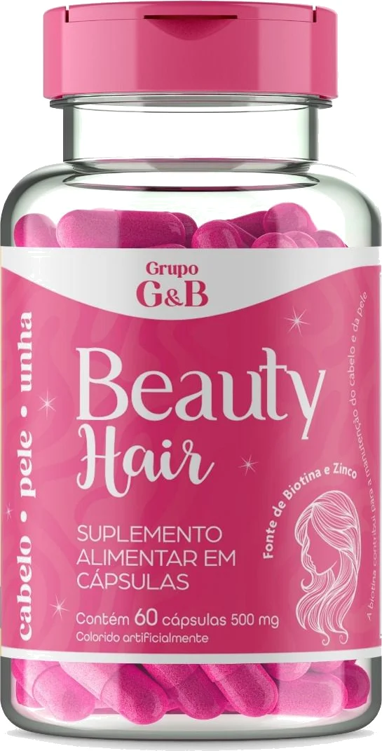 Embalagem do Beauty Hair