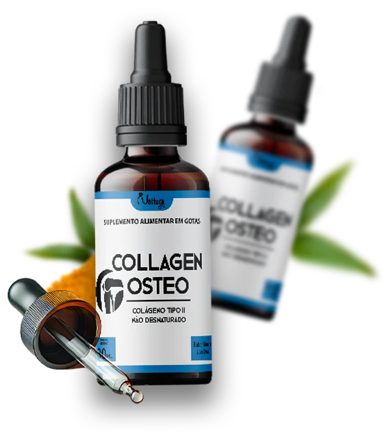 Embalagem do Collagen Osteo