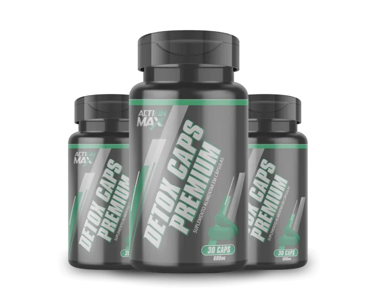 Embalagem do Detox Caps Premium - Especial