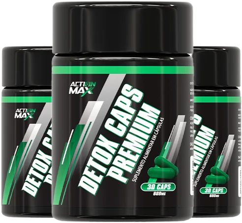 Embalagem do DETOX Caps Premium