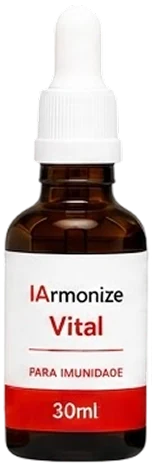 Frasco conta-gotas de IArmonize Vital, 30 ml, para imunidade