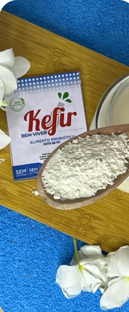 Embalagem do Kefir em Pó (Kefir Bem Viver)