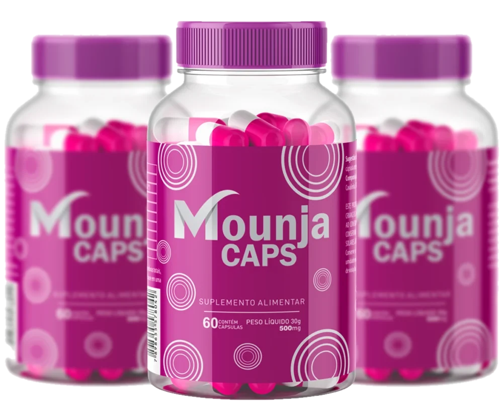 Embalagem do Mounja Caps