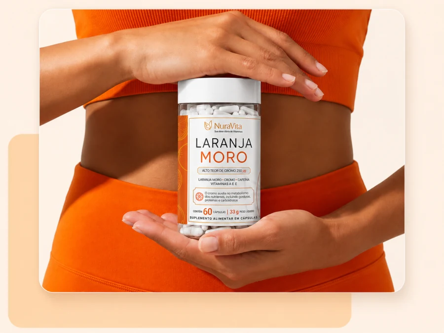 Embalagem do Nuravita (Laranja Moro)