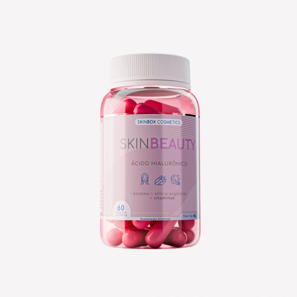 Embalagem do SkinBeauty Multivitamínico com Ácido Hialurônico
