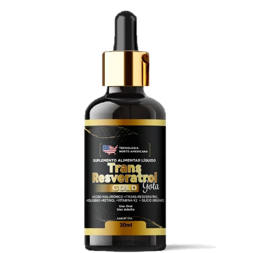 Embalagem do Trans Resveratrol Gota