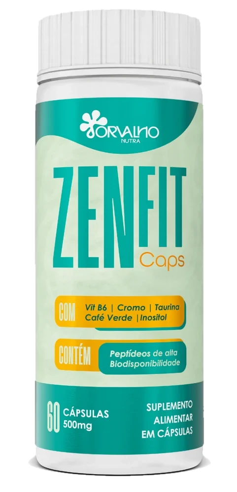 Embalagem do ZenFIT Caps